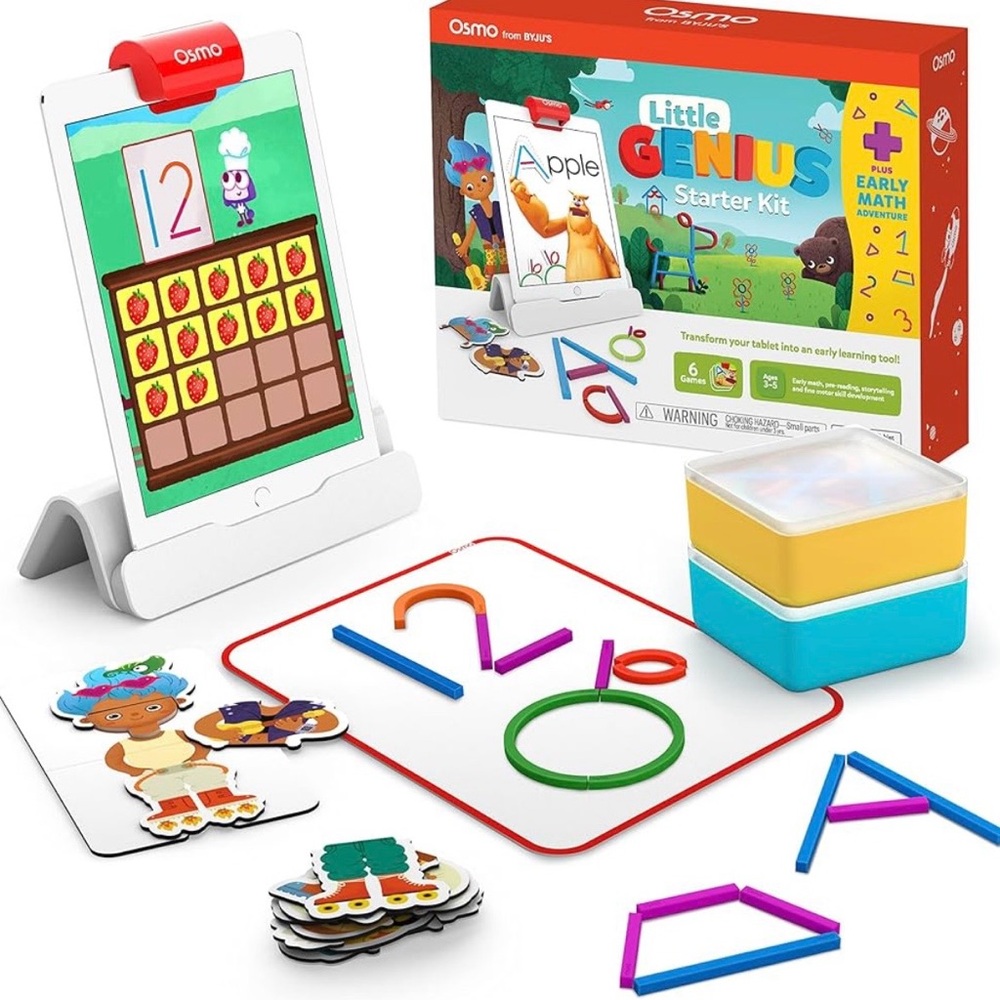 Osmo Little Genius Starter Kit for iPad - Plus Early Math